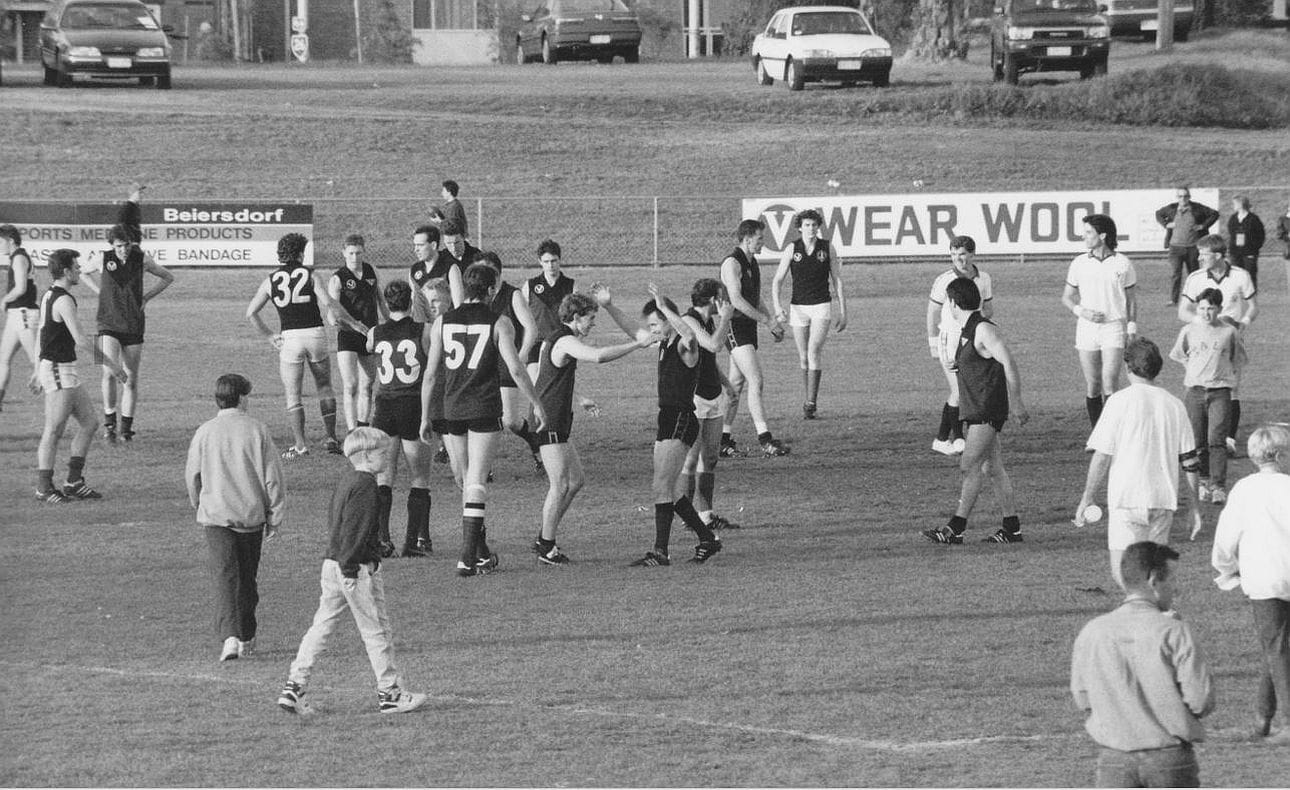 Final siren celebrations
