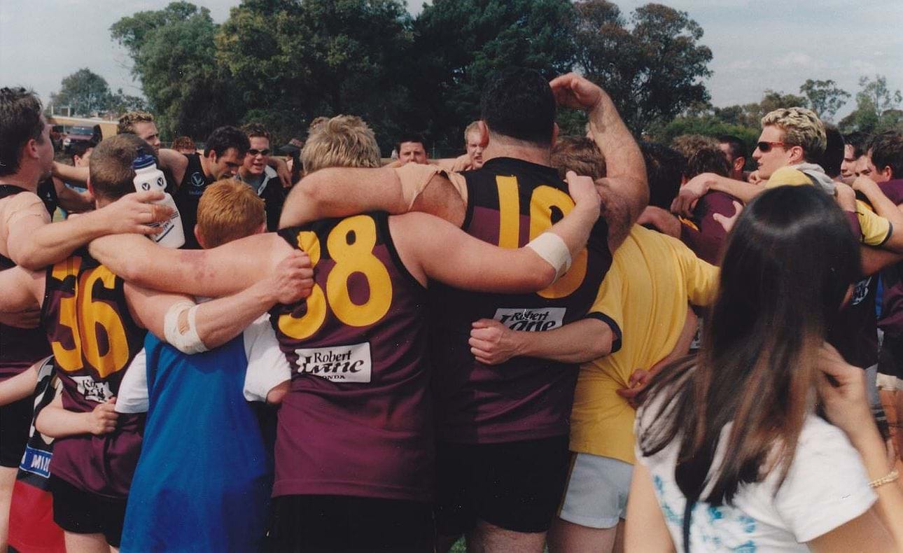 Post-match celebrations