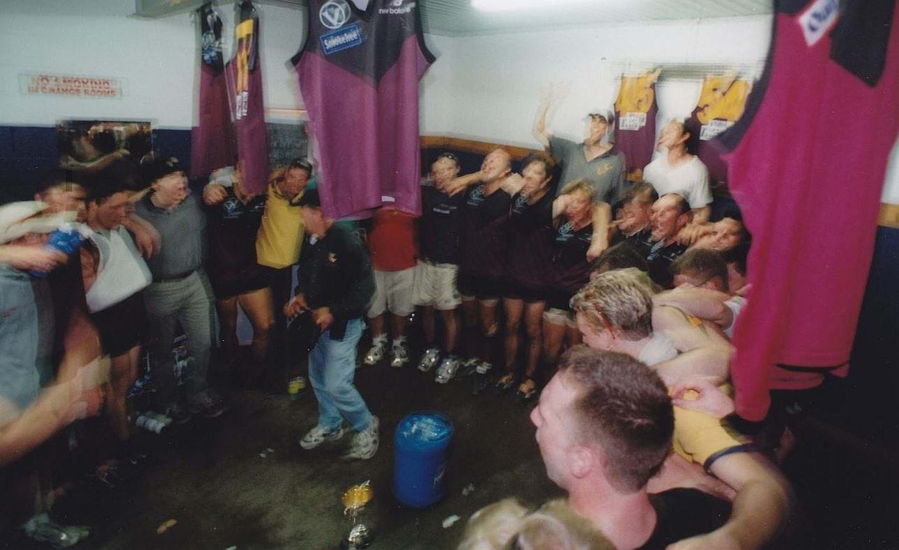 Post-match celebrations