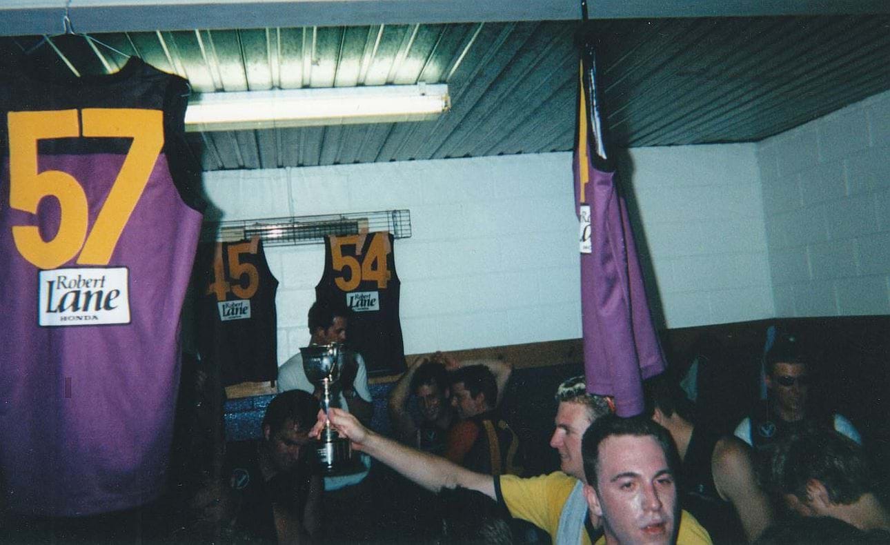 Post-match celebrations