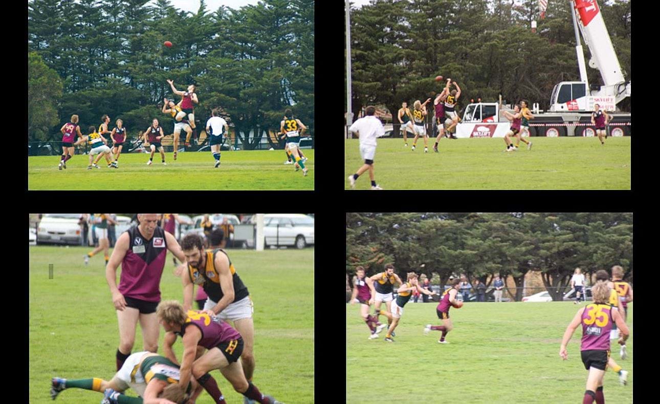 Images from the Bloods opening round clash with Old Trinity at McKinnon