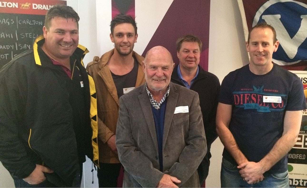 Brett O'Farrell Jack Gunston Russell Tullock Wayne Shand Carl Steinfort