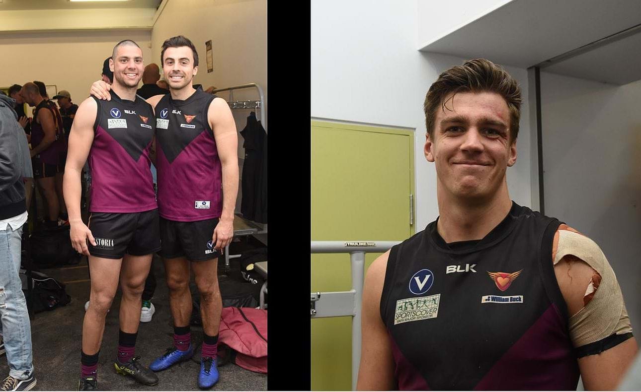 Peter Shakallis John Nicolopoulos Lachie Treverton