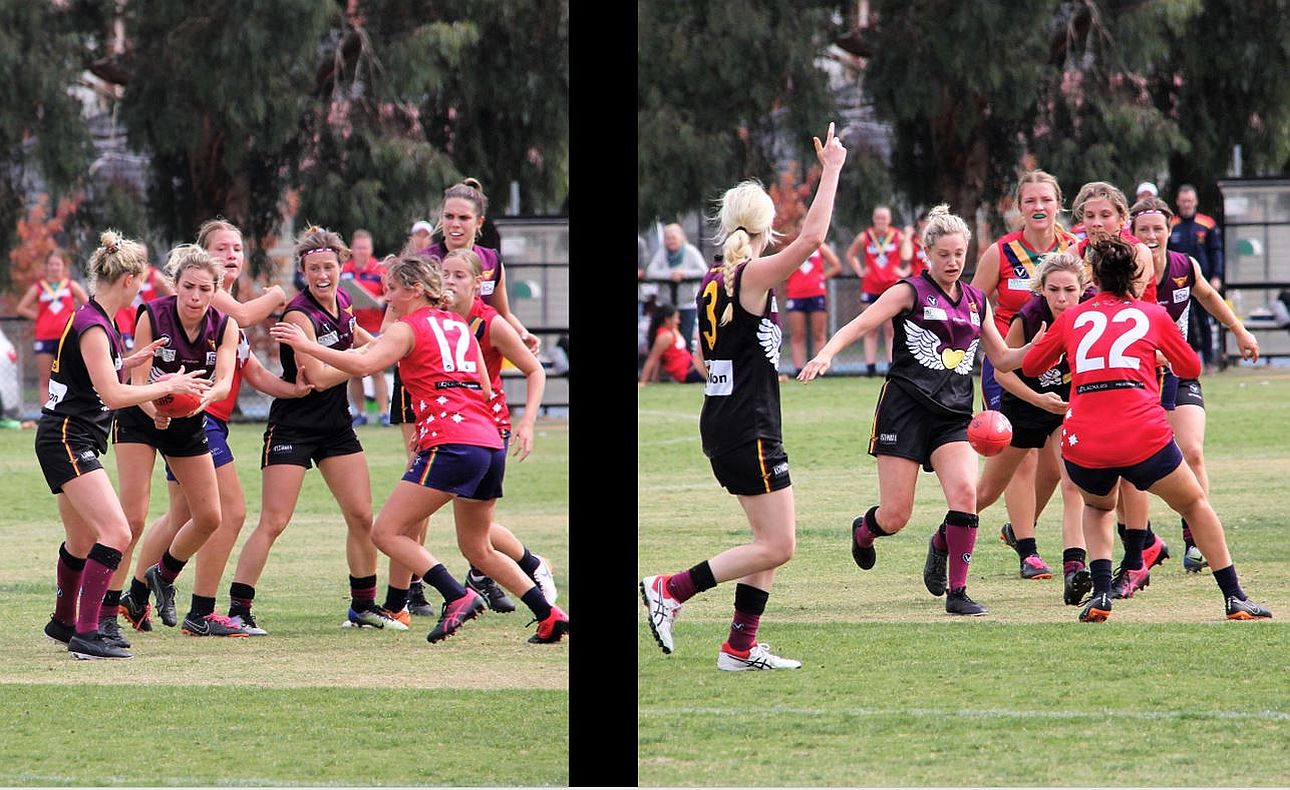 Carly Dillon Sarah Kazakoff Taylah Vines-Chapple Claire Weiss