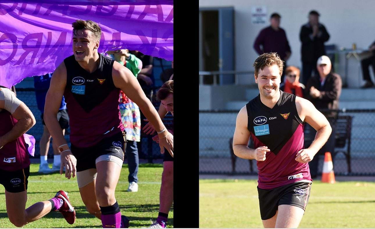 The Centurions - Hundred gamers Lachie Treverton and Jack Munro take the field against University Blacks in Round 7