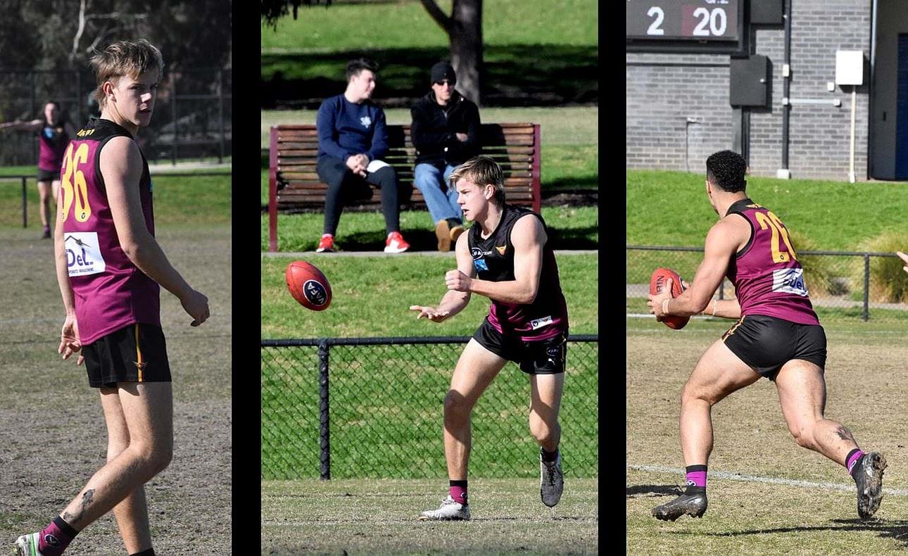 The slender Mattias Rose (36) and the broader beam of Ollie Sharpe (26)