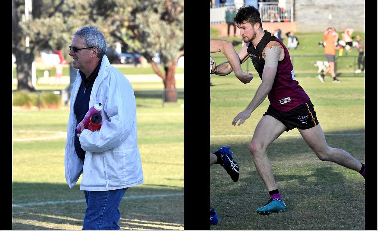Andrew Hicks on duty, Durras Seccull in pursuit