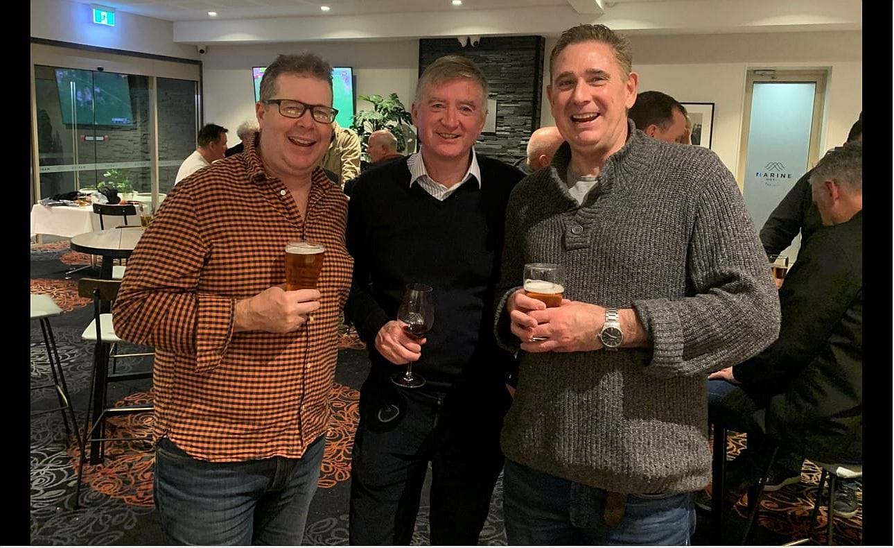 Andrew Bonwick, Ian Clydesdale and John Kingsley