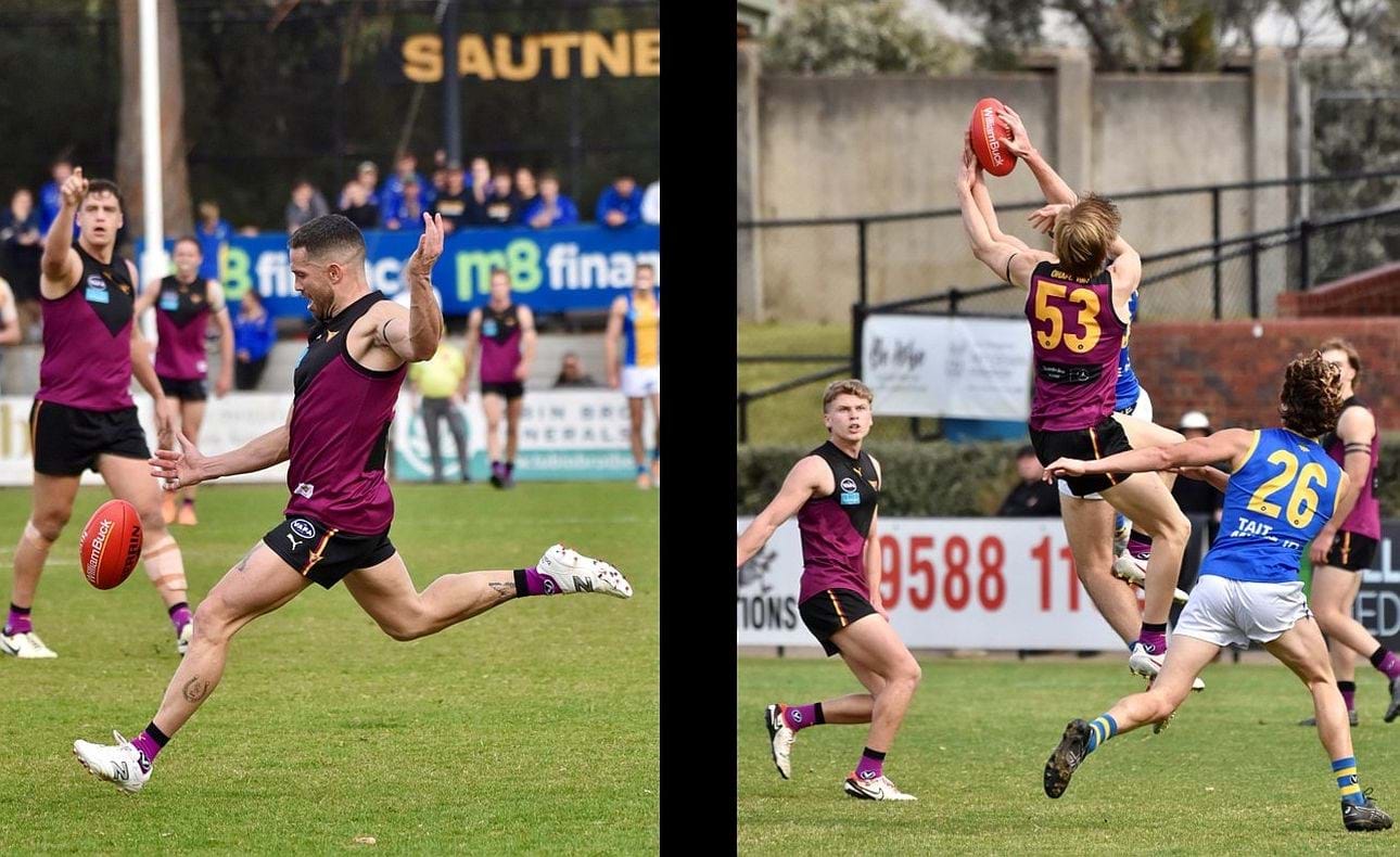 James Magner and Charlie Harrop (53) were constant threats up forward